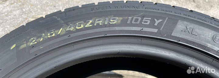 Milestone GreenSport 275/40 R19