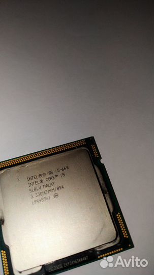 Процессор Intel Core i5 660, 3,3GHz,3.3GHz