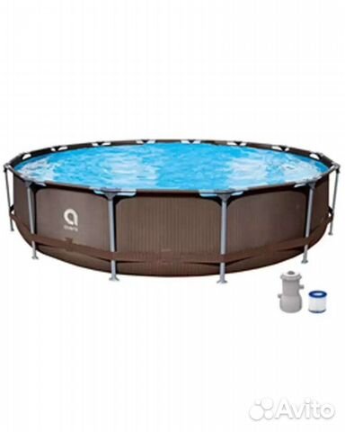 Бассейн каркасный Avenli с фильтр-насосом 457x84см