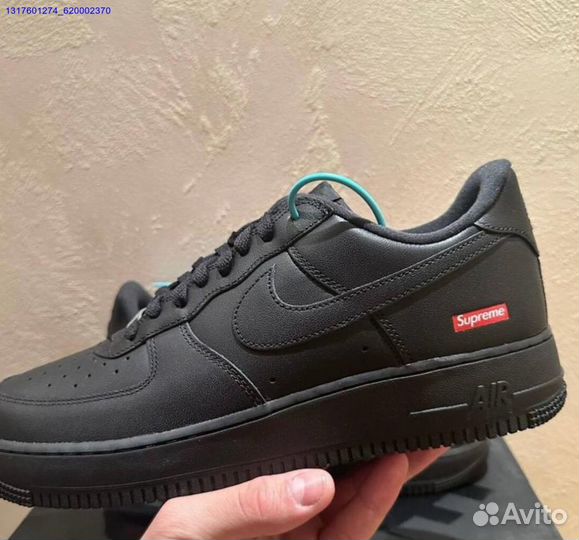 Кроссовки nike air force 1 supreme оригинал Poizon