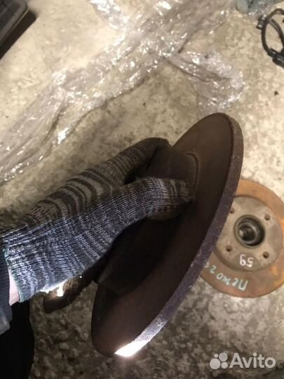 Тормозные диски заднее Peugeot 207