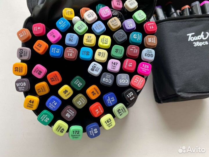 Маркеры для скетчинга 36, 60, 80 шт