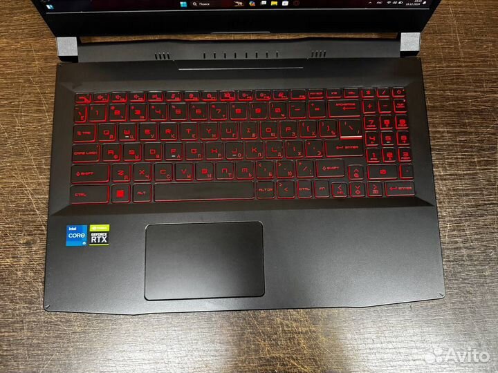 Игровой ноутбук MSI/i5-11/RTX3050-4Гб/16Гб