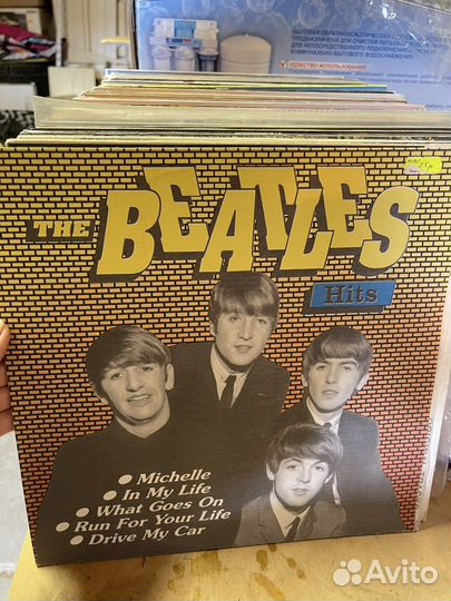 Виниловые пластинки the beatles