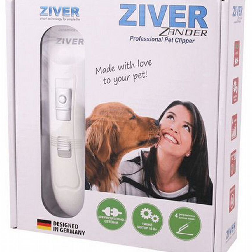 Машинка для стрижки животных Ziver 224 Zander