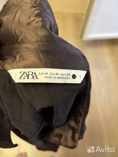 Жатая рубашка Zara