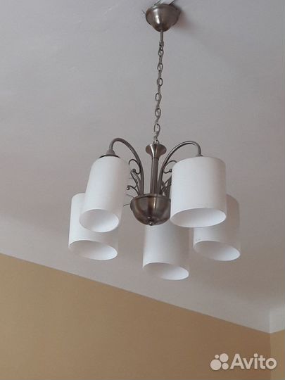 Люстра потолочная бу