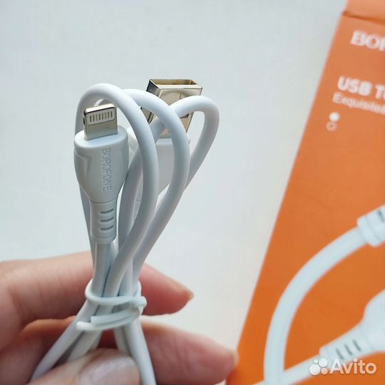 Кабель Usb A - Lightning, 1м