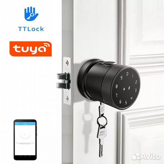 Умный дверной замок/ tuya/ ttlock/ Bluetooth, отпе