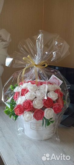 Сумочки с цветами из мыла