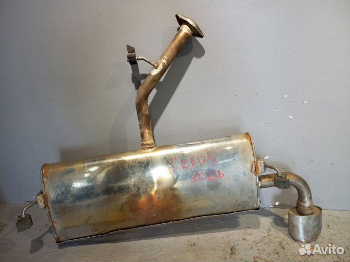 Глушитель Kia Ceed 3 хэтчбек G4FG 2018