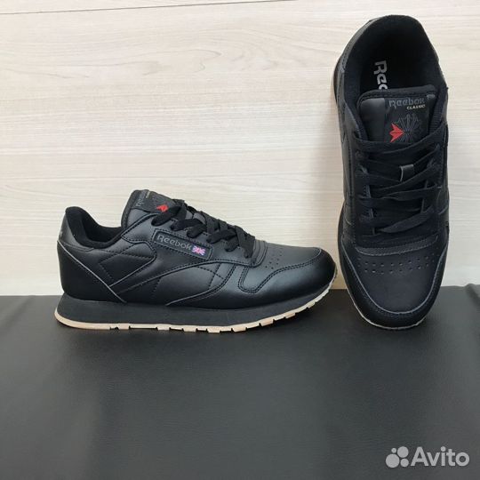 Кроссовки Reebok Classic черные мужские