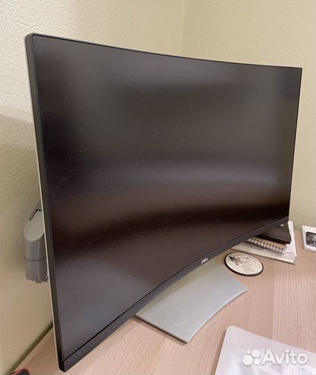Монитор Dell S3221QS 32 дюйма изогнутый