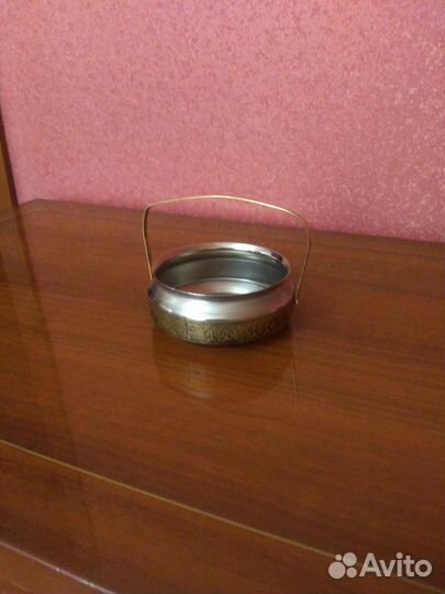 Вазочка из мельхиора