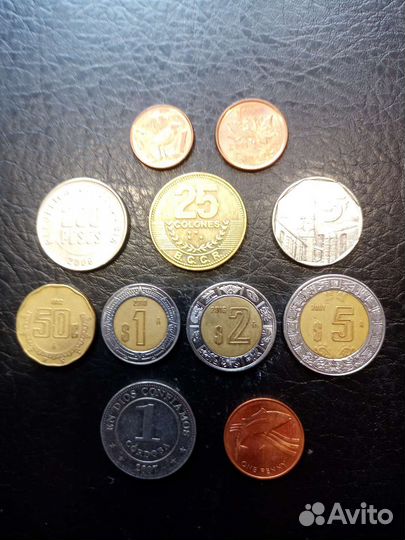 Монеты Америк и Карибского бассейна