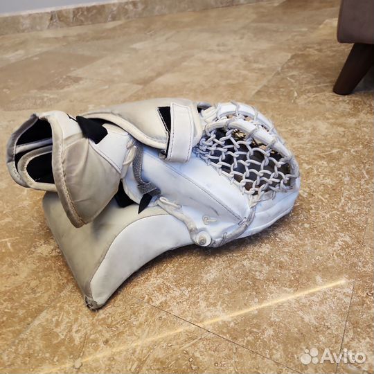 Комплект ловушка и блин защита для вратаря Хоккей