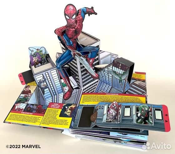 Книга: Супер Герои Marvel Super Heroes Pop Up Book