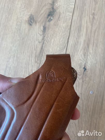 Кобура поясная кожаная апс