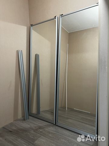 Зеркальные двери для шкафа купе или гардеробной бу купить в Санкт ...