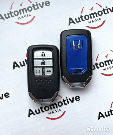 Ключ Honda Accord, Civic, CR-V, Fit с привязкой