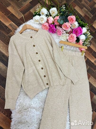 Костюм двойка трикотаж женский