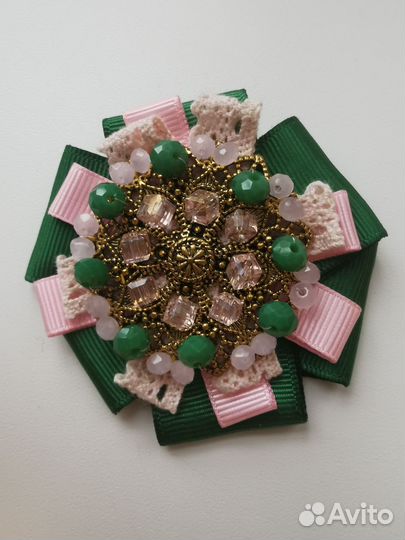 Брошка новогодняя