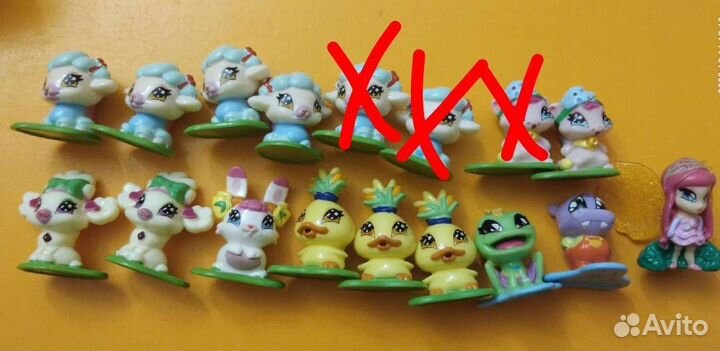 Winx и поппикси - киндеры, магниты, значки