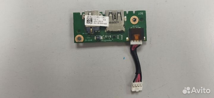 Плата питания и USB ноутбука Asus X401U