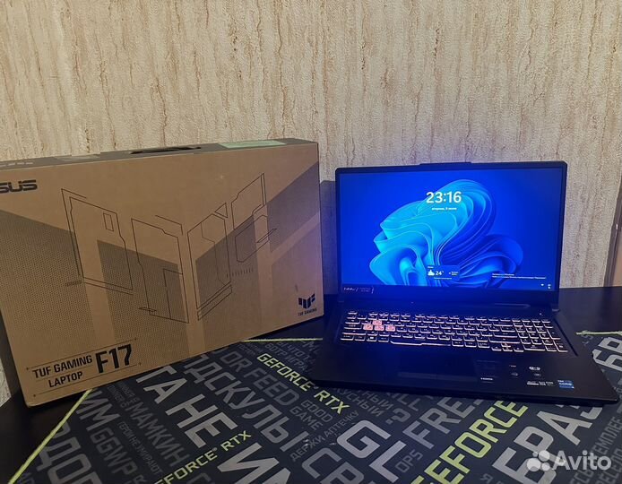 Ноутбук Asus Tuf Gaming F17 FX706H