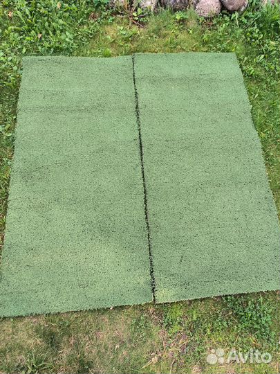 Искусственный газон б/у, хорошее состояние