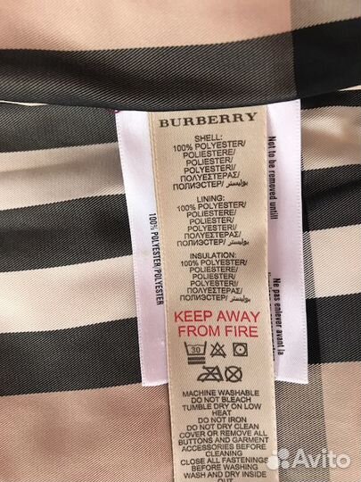 Жилет для девочки Burberry р.92 (весна-осень)