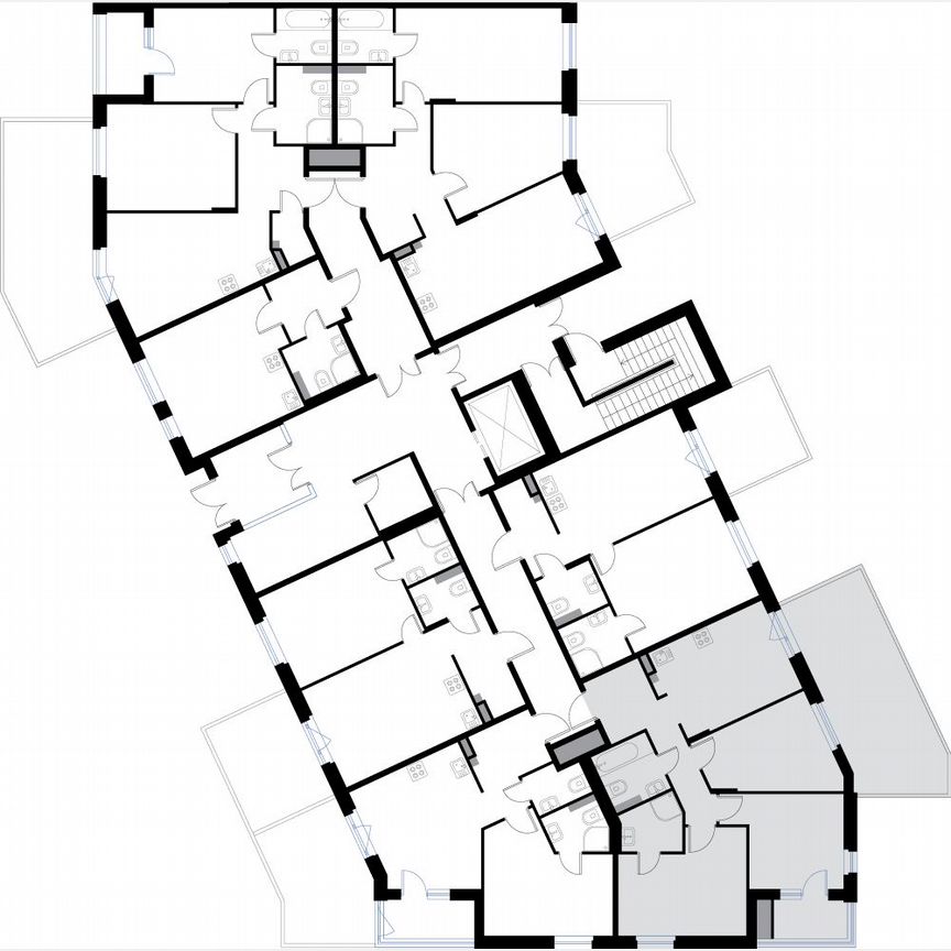 3-к. квартира, 69,2 м², 1/3 эт.