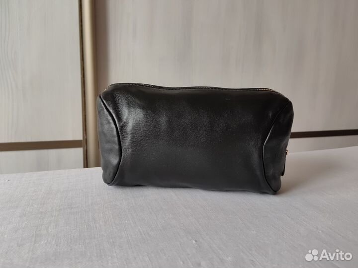 Косметичка из натуральной кожи Ferragamo