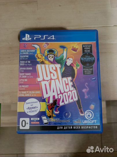 Игра ps4/5 just dance 2020 диск