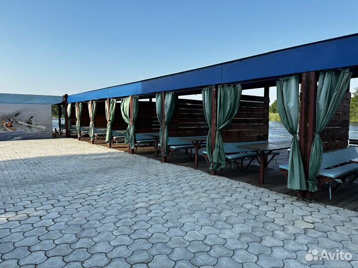 Беседки у речки, VIP пляж