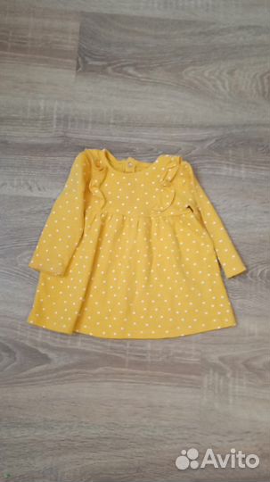 Вещи пакетом для девочки 62-68, 74-80