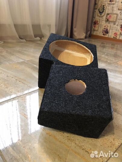 Короб Сабвуфера (Стелс) в штатное место BMW X5 Е53