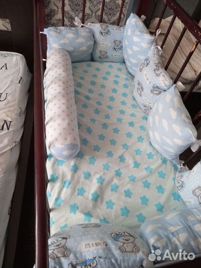 Бортики в кроватку