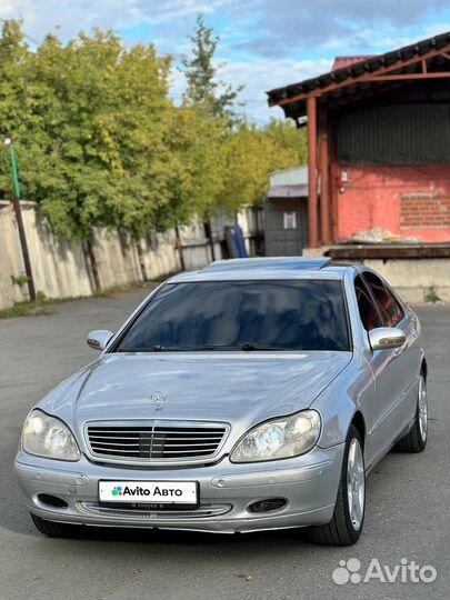 Mercedes-Benz S-класс 3.2 AT, 2000, 270 000 км