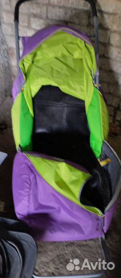 Детские санки коляска бу