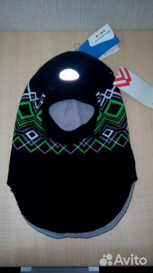 Шапка-шлем зимняя