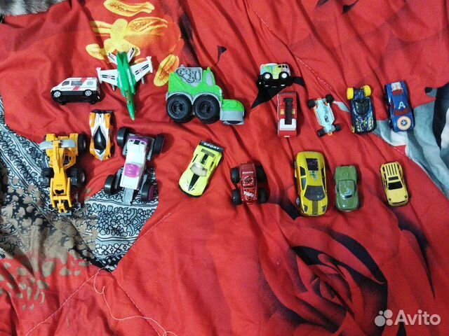 Машинки пакетом 10 шт