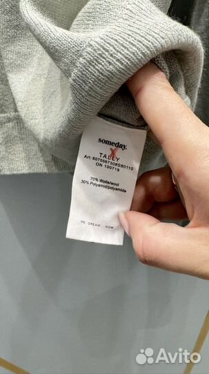 Джемпер свитер шерсть