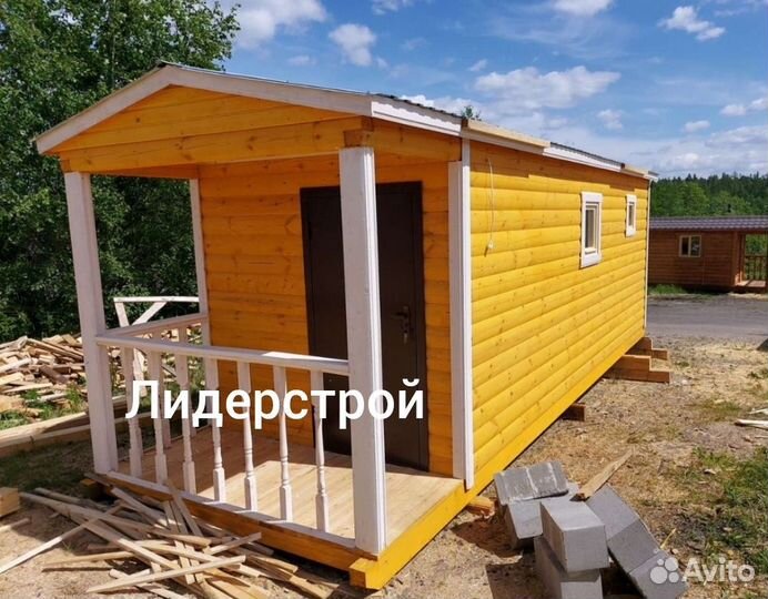 Готовые бани из бруса под ключ