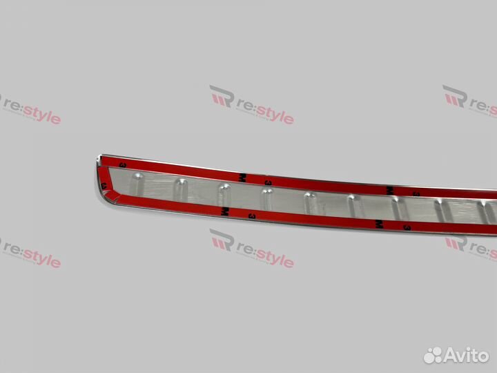 Накладка заднего бампера Honda Freed с16г Хром