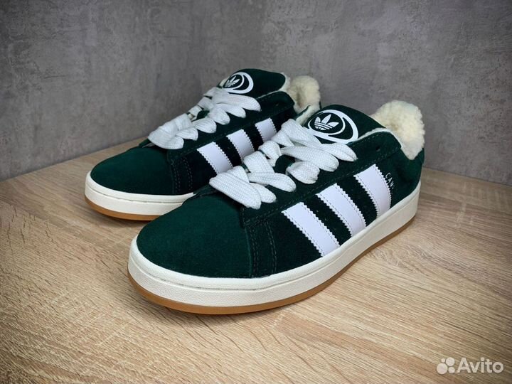 Кроссовки Adidas Campus green