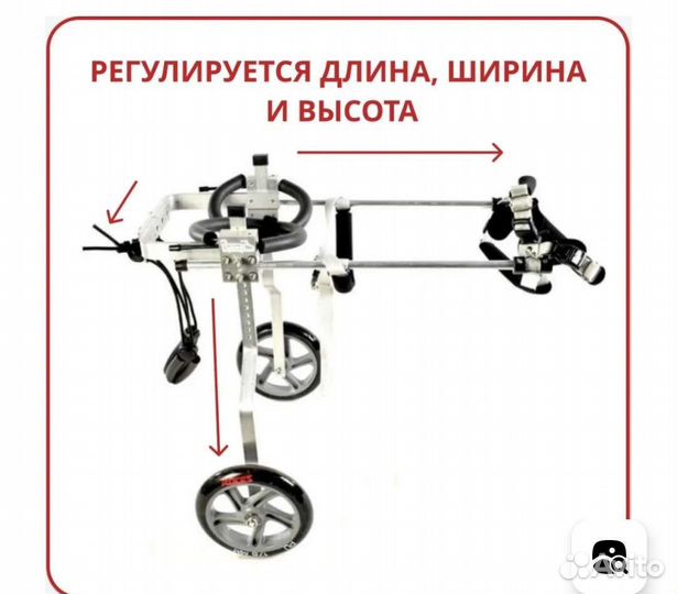 Инвалидная коляска для кошек и собак