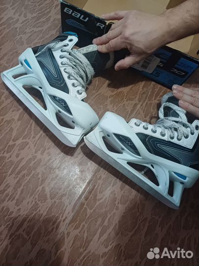 Вратарские коньки bauer reactor 9000