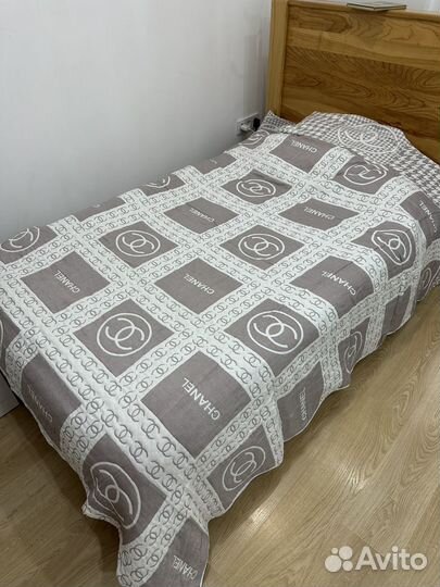 Плед покрывало хлопковое 200 230 см