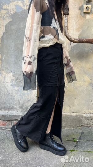 Юбка - Графит -L